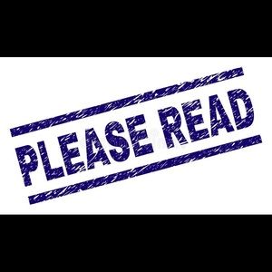 PLEASE READ: SHIPPING NOTICE